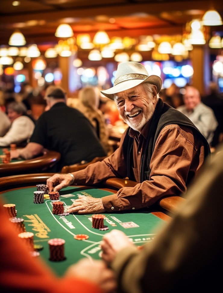 Hand progression in Texas Hold'em Bonus showing hole cards, flop, turn, and river on tt777 apk
